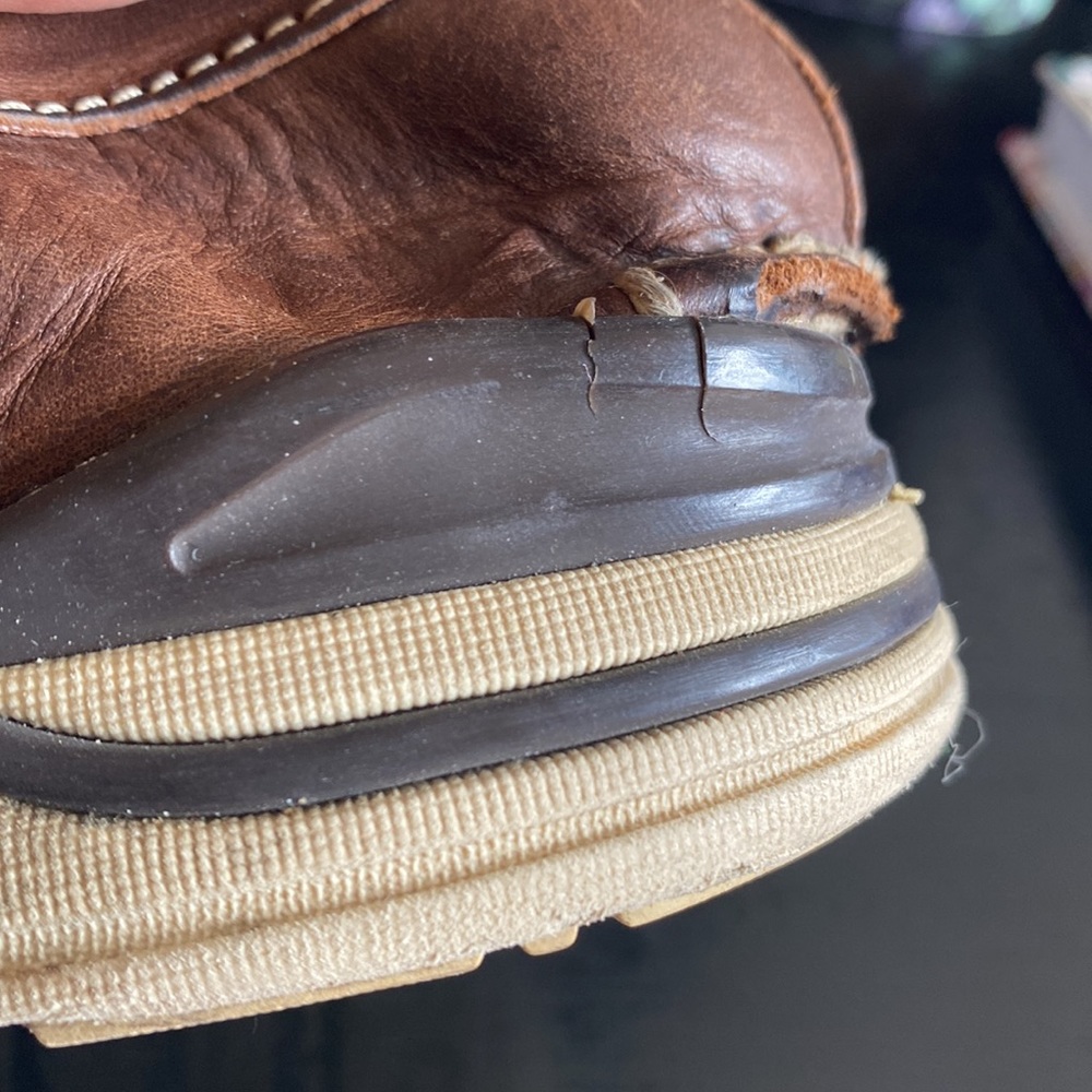 Visvim Brown Leather Boat Shoes Men's Size 9 - Picture 9 of 9